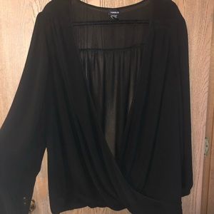 Black Chiffon cover up
